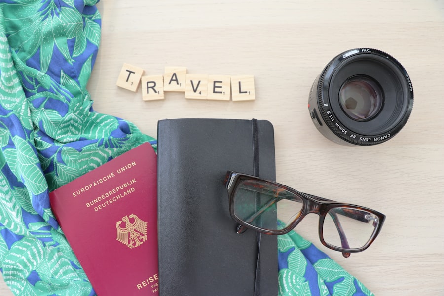 Travel scrapbook